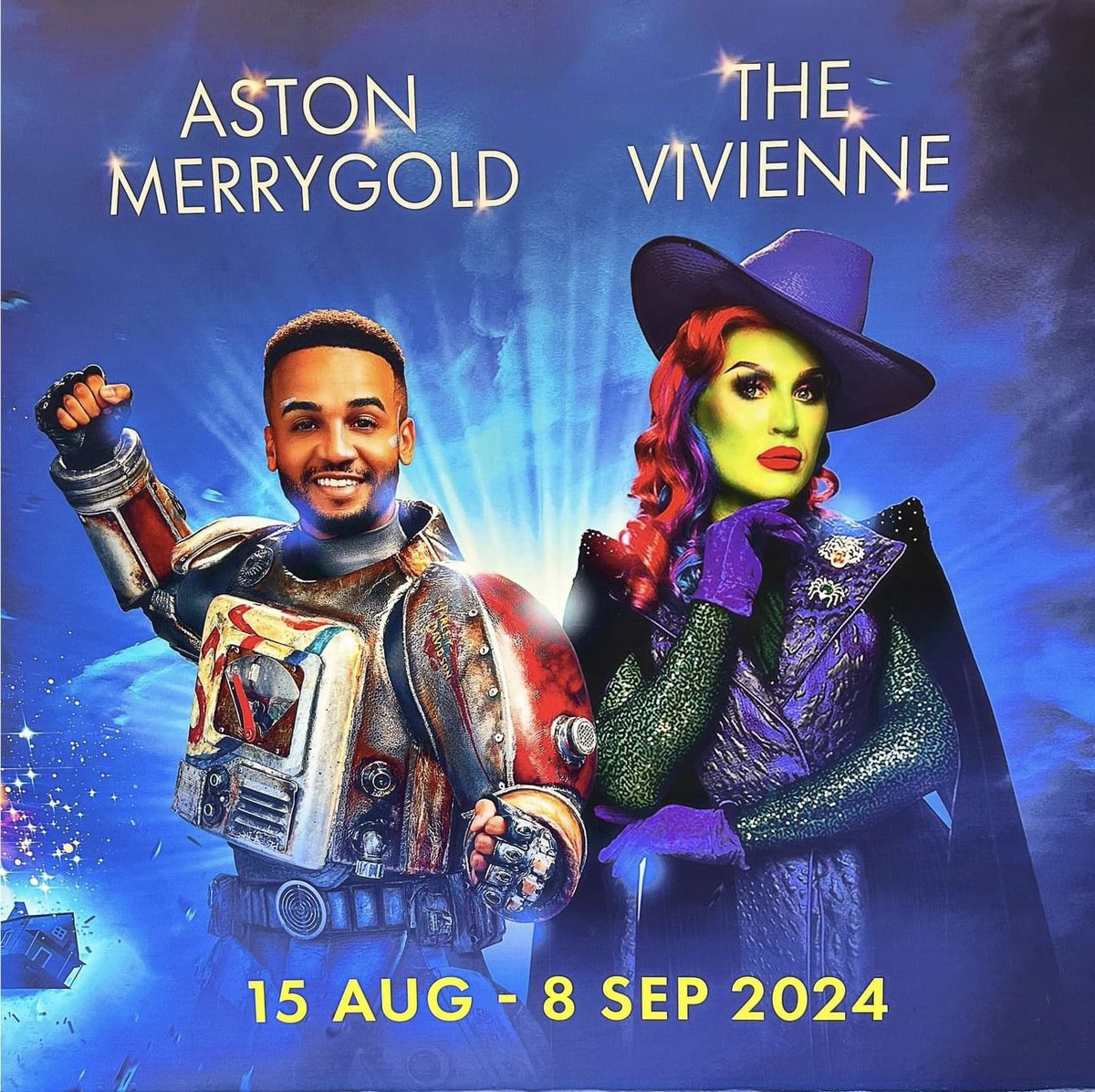 theillusionists's tweet photo. NOW IN LONDON!!!!! The tour keeps rolling on - ready to sit in the West End over the summer! #flyingeffects #sfx #theatre #twinsfx #specialeffects #wizardofoz #westend https://t.co/HqwdURiYX1