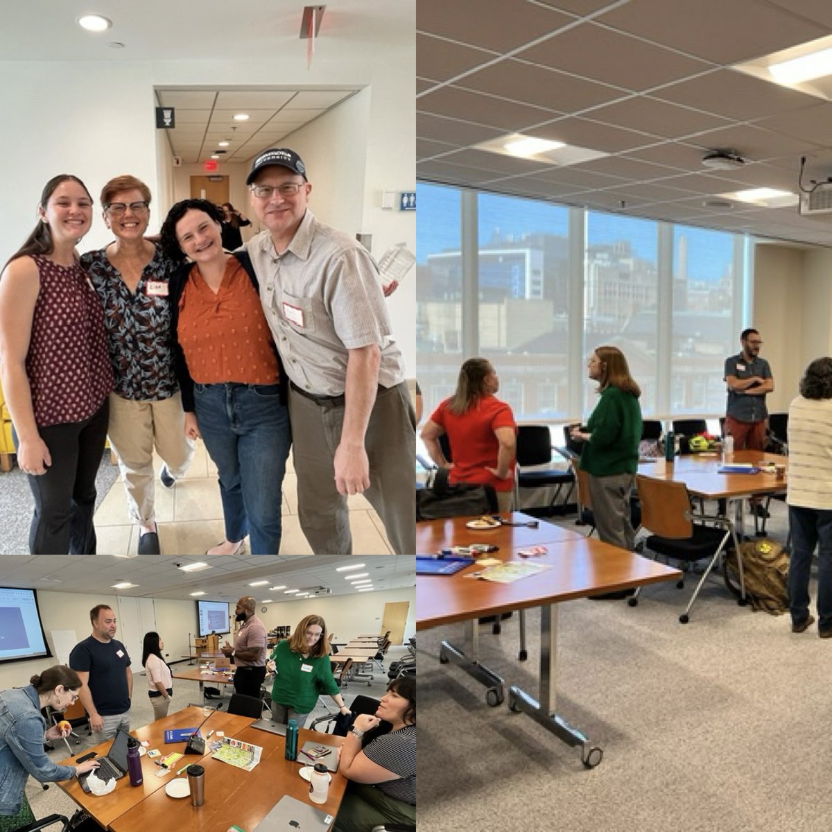 SimmonsSLIS's tweet photo. Just 9 days from the start of the Fall semester and our faculty are so excited to welcome students to campus! 💙📚 Check out a sneak peak of SLIS' new home the Academic &amp; Management building (Building C)!

#SimmonsSLIS #LibraryandInformationScience  #gosharks #simmonsuniversity https://t.co/kNqJEzXoKY
