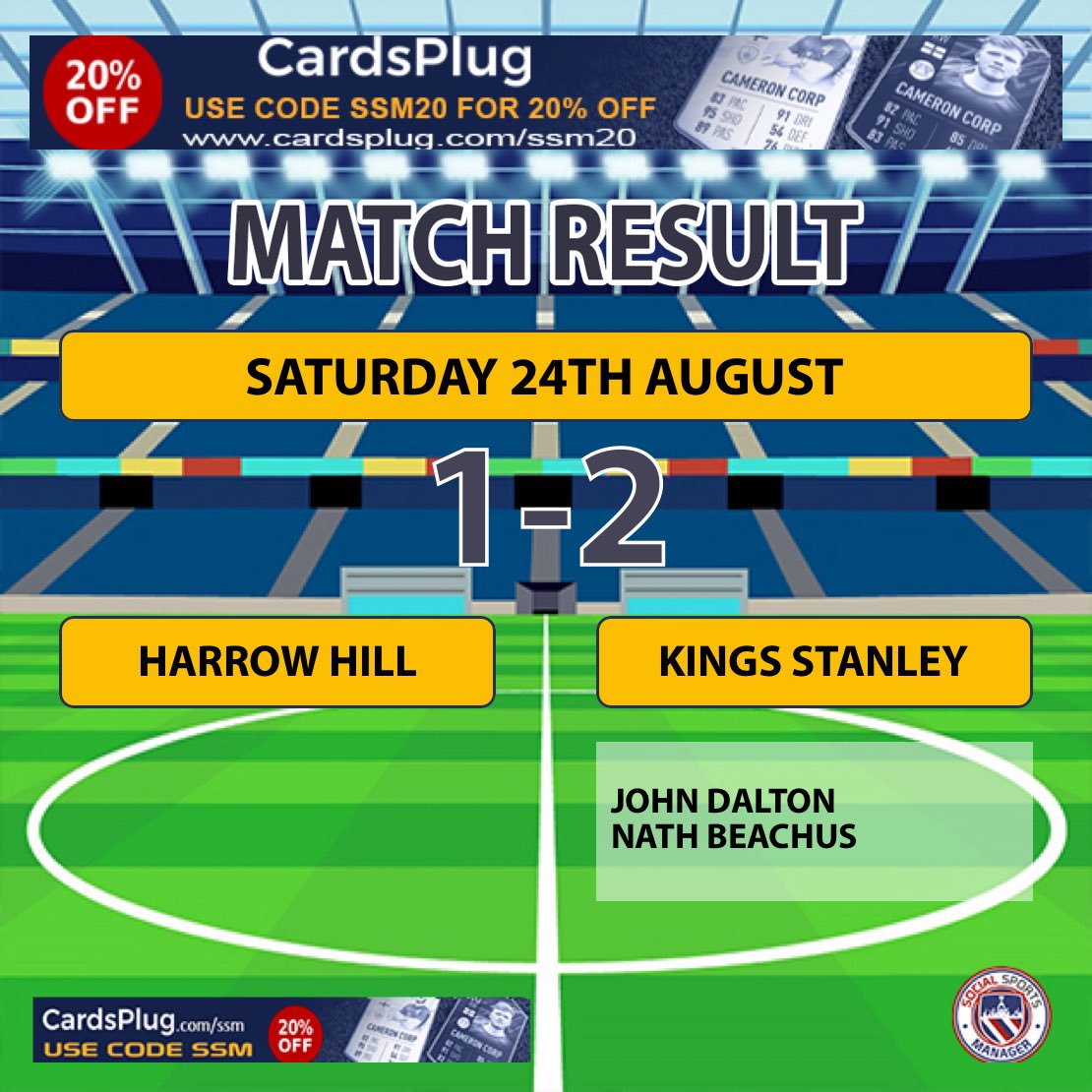 Kings Stanley FC tweet media