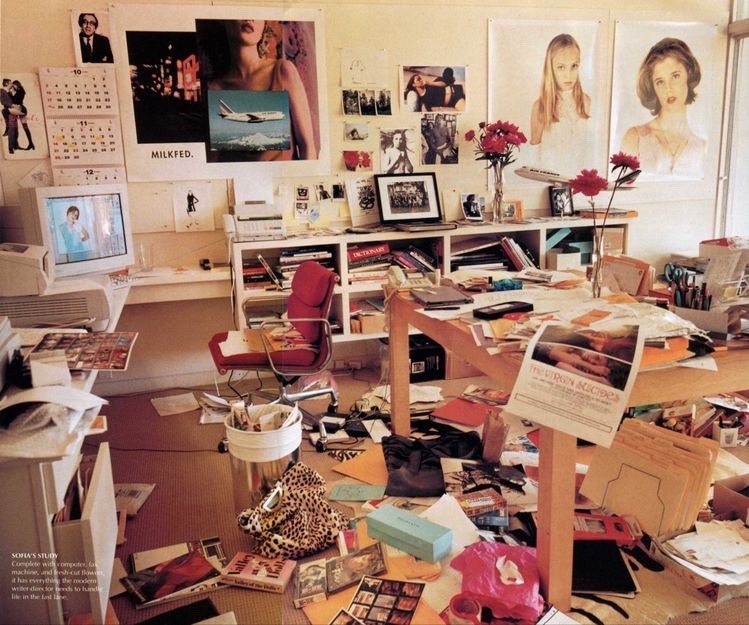 saintdemie's tweet photo. sofia coppola’s home studio featured in vogue, 2000 ⋆｡ 🍰 𐙚࿔˚⋅
lensed by bruce weber https://t.co/gZOKe1jNhH