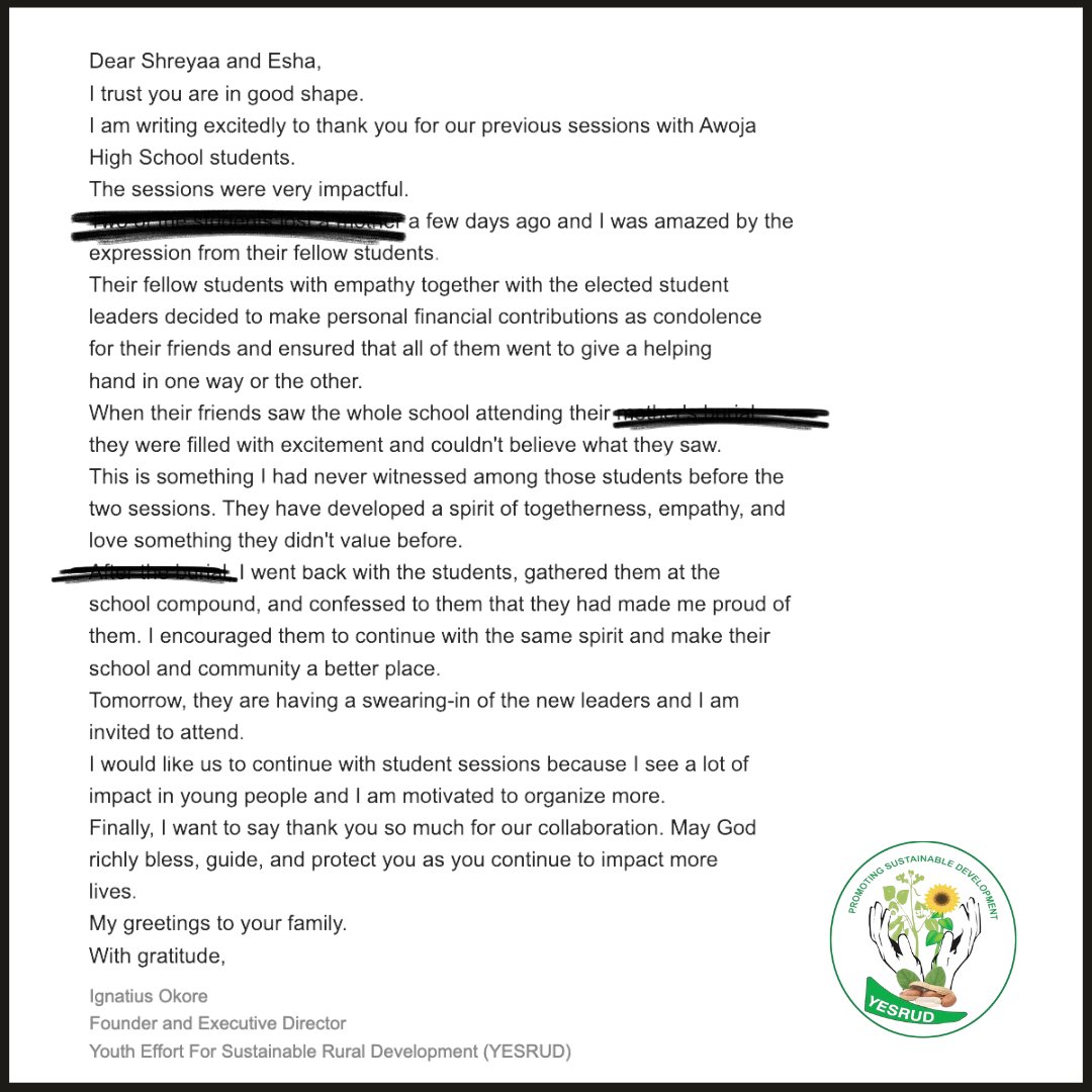 NEST4US (@joinnest4) on Twitter photo Loved receiving this email from 1 of our #partners <a href="/YESRUD_Uganda/">YESRUD Uganda</a>—messages like these showcase the #impact of our cross-cultural conversations with those living miles away & how words of #empowerment can build #unity within communities worldwide! #NEST4US nest4us.org Loved receiving this email from 1 of our #partners <a href="/YESRUD_Uganda/">YESRUD Uganda</a>—messages like these showcase the #impact of our cross-cultural conversations with those living miles away & how words of #empowerment can build #unity within communities worldwide! #NEST4US nest4us.org