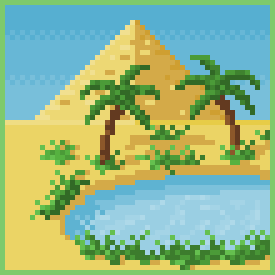 Geetar_X's tweet photo. Pixel Daily Nr. 30! @Pixel_Dailies #Oasis 

#pixel_dailies #pixelart https://t.co/GIFMWan9qN