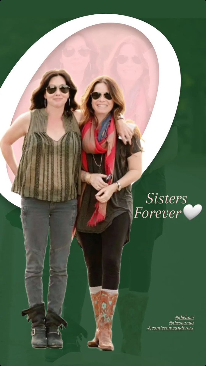 Sisters forever♥️♥️

<a href="/H_Combs/">Holly Marie Combs</a> #sisters #shannendoherty🕊 #hollymariecombs #charmed #prue #piper #bestfriends