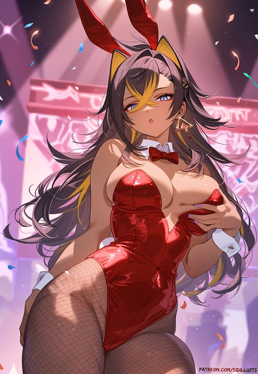 sidillusts's tweet photo. What do you think of her as a bunny?
#GenshinImpact #原神 https://t.co/4WvNJl2uPr