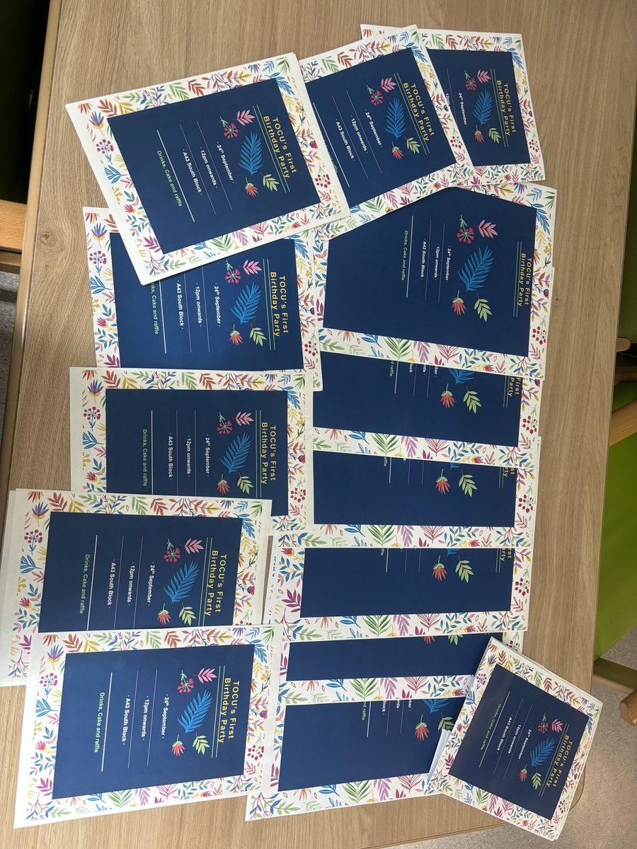 TOCU (@tocu437918) on Twitter photo On the 24th of September 2024 TOCU is turning 1. To celebrate this we are throwing a birthday party in the valance room on the 24th. EVERYONE is welcome to come. There will be cake and why not have a look around and see what we have achieved over the year. <a href="/BeverleyBrady10/">Beverley Brady</a> On the 24th of September 2024 TOCU is turning 1. To celebrate this we are throwing a birthday party in the valance room on the 24th. EVERYONE is welcome to come. There will be cake and why not have a look around and see what we have achieved over the year. <a href="/BeverleyBrady10/">Beverley Brady</a>