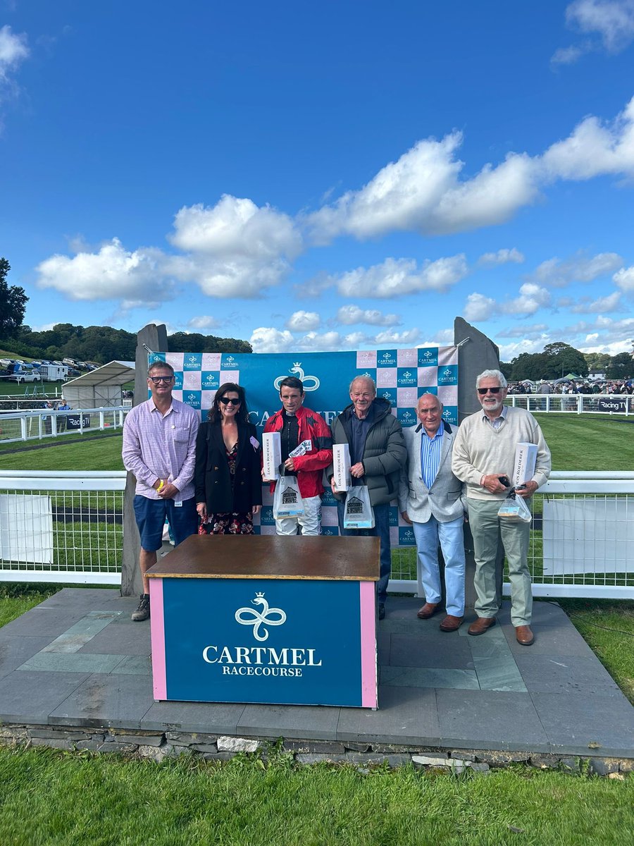 ejbutterworth's tweet photo. What A Day 🏆🏆 

City Derby winning one of the feature races to make four in a row at @Cartmelrace and Restandbethankful winning the 2m1f chase, completing my first ever double. 

Thank you to everyone who makes this possible ♥️

#TeamWorkMakesTheDreamWork https://t.co/Ver7nUPEFs