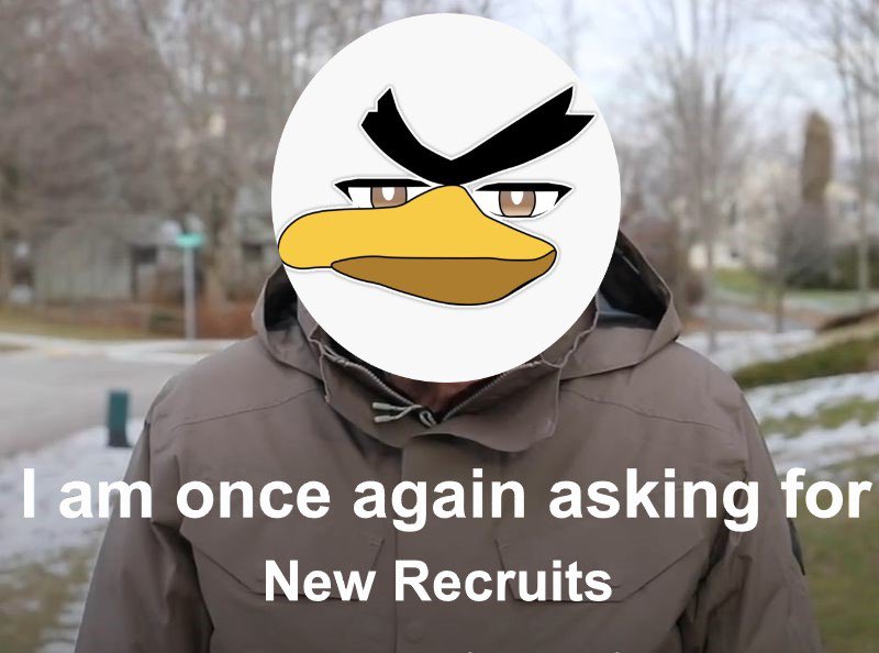 I swear we’re not desperate, we just want  you to come vibe with us…

We are recruiting ahead of <a href="/BattleFrontPOGO/">The Battle Frontier</a> Cycle Three!  Come join a great group of battlers &amp; help us prepare for our run at the Championship!

Apply here👇👇

docs.google.com/forms/d/1EF0Xx…