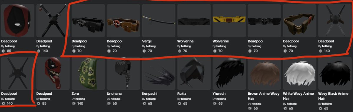 <a href="/Roblox/">Roblox</a> It's time to take action. These people are stealing UGC Assets from multiple creators with NO PERMISSION and uploading them as their own to their numerous groups. DMCA claims are futile if they have multiple back-up groups (in comments)