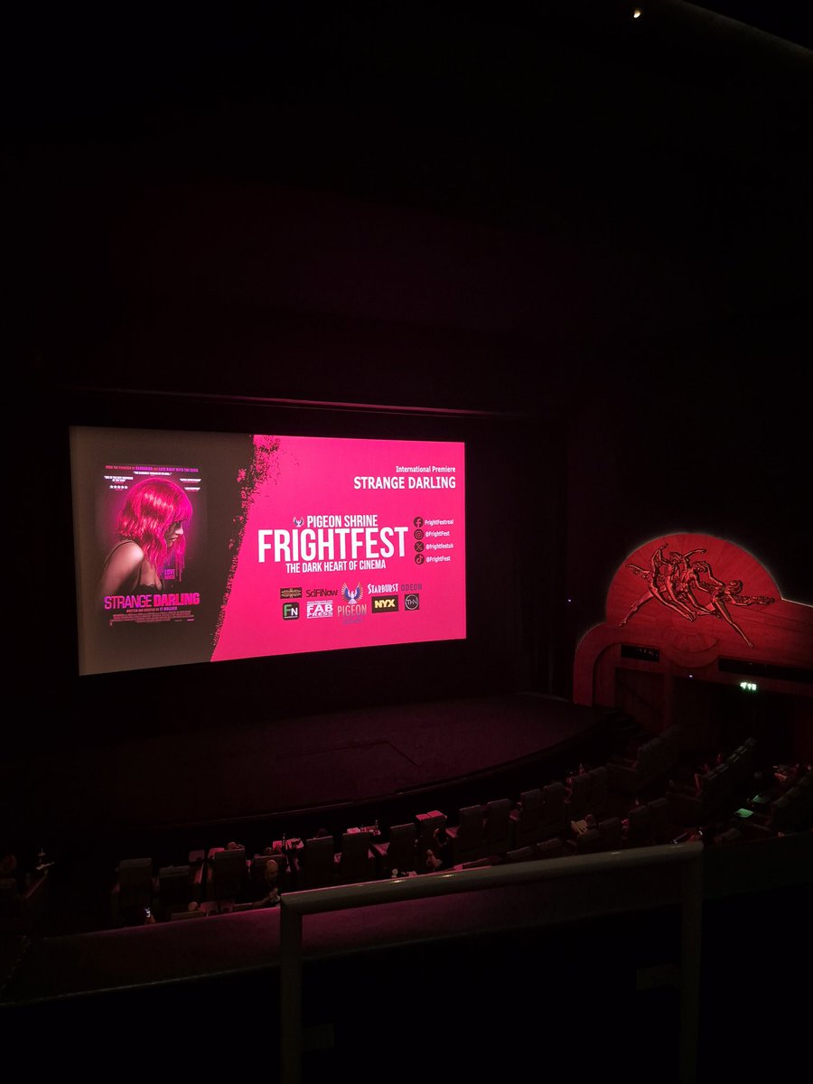 Highly anticipated STRANGE DARLING by JT Mollner is now screening in the main screen.

Come grab your seats ❤️💜