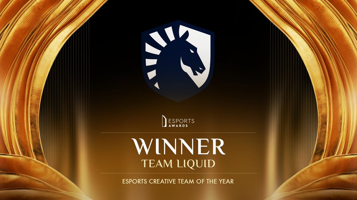 Esports Awards (@esportsawards) on Twitter photo The winner of the Esports Creative Team of the Year award is...
<a href="/TeamLiquid/">Team Liquid</a>
Congratulations! ๐
#EsportsAwards2024 The winner of the Esports Creative Team of the Year award is...
<a href="/TeamLiquid/">Team Liquid</a>
Congratulations! ๐
#EsportsAwards2024