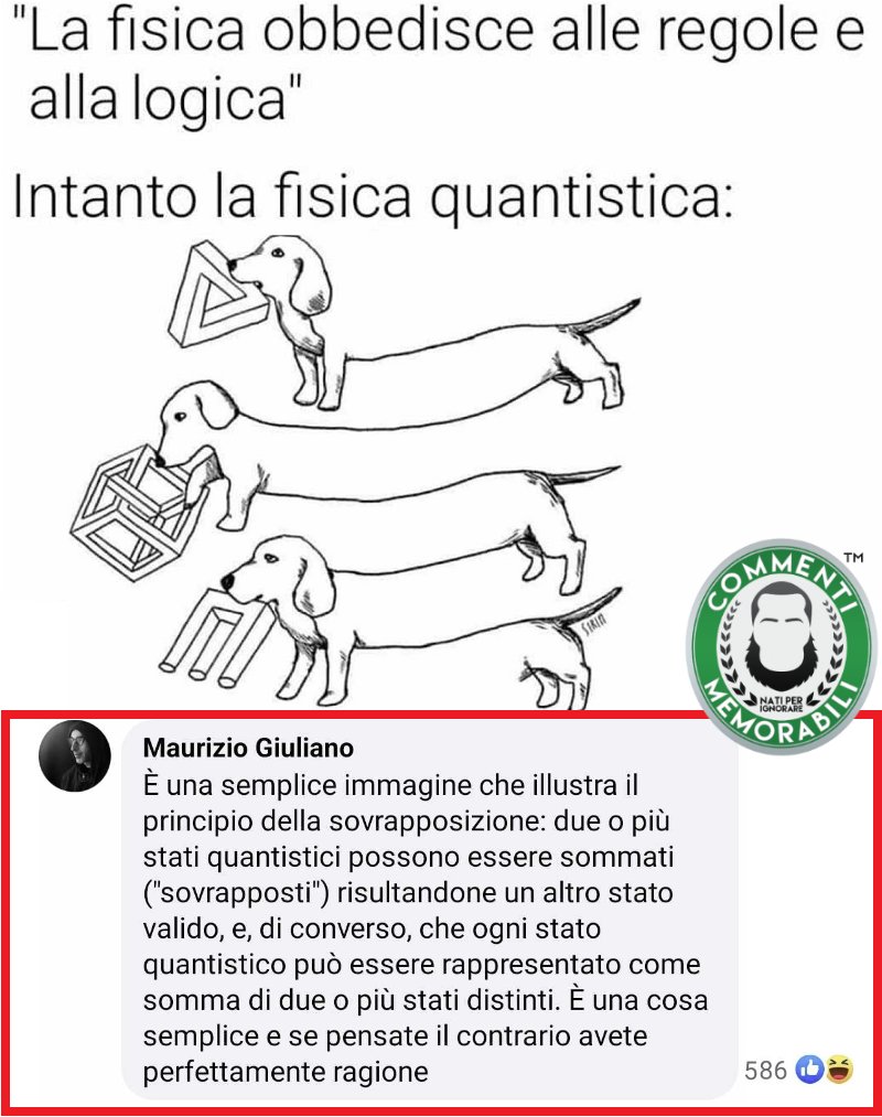 CM_Memorabili's tweet image. Semplice anzi chiarissimo. #fisicaquantistica #ammettetelo #commentimemorabili