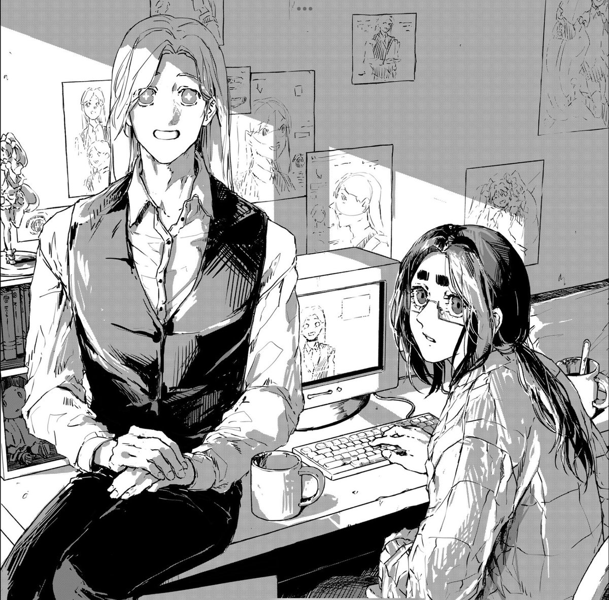 plushelisa's tweet image. I won the top award at the Kyushu International Manga award!
"My friend TOMA" is a story about loneliness and addiction to virtual friendships. I did this 38-page one-shot during my exam period, so it wasn't easy haha ๐ซ . I'm honored to have received an award for my work!