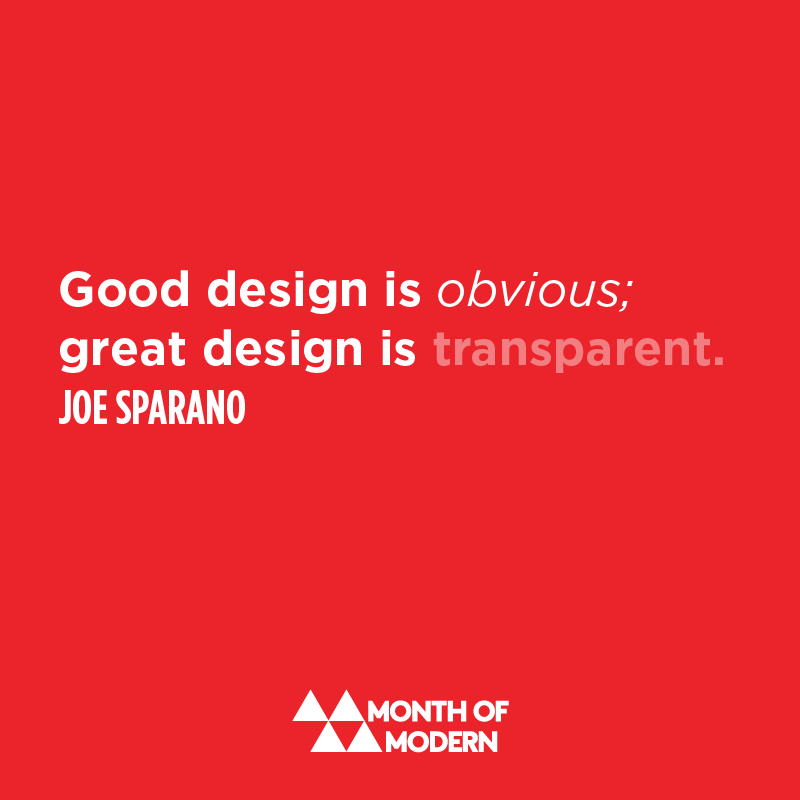 monthofmodern's tweet image. Join us at Month of Modern to explore how the best designs not only stand out but also blend seamlessly into their environment. Celebrate the art of design that speaks for itself. 🌟

#MonthOfModern #GreatDesign #DesignTransparency #ModernDesign #DesignExcellence