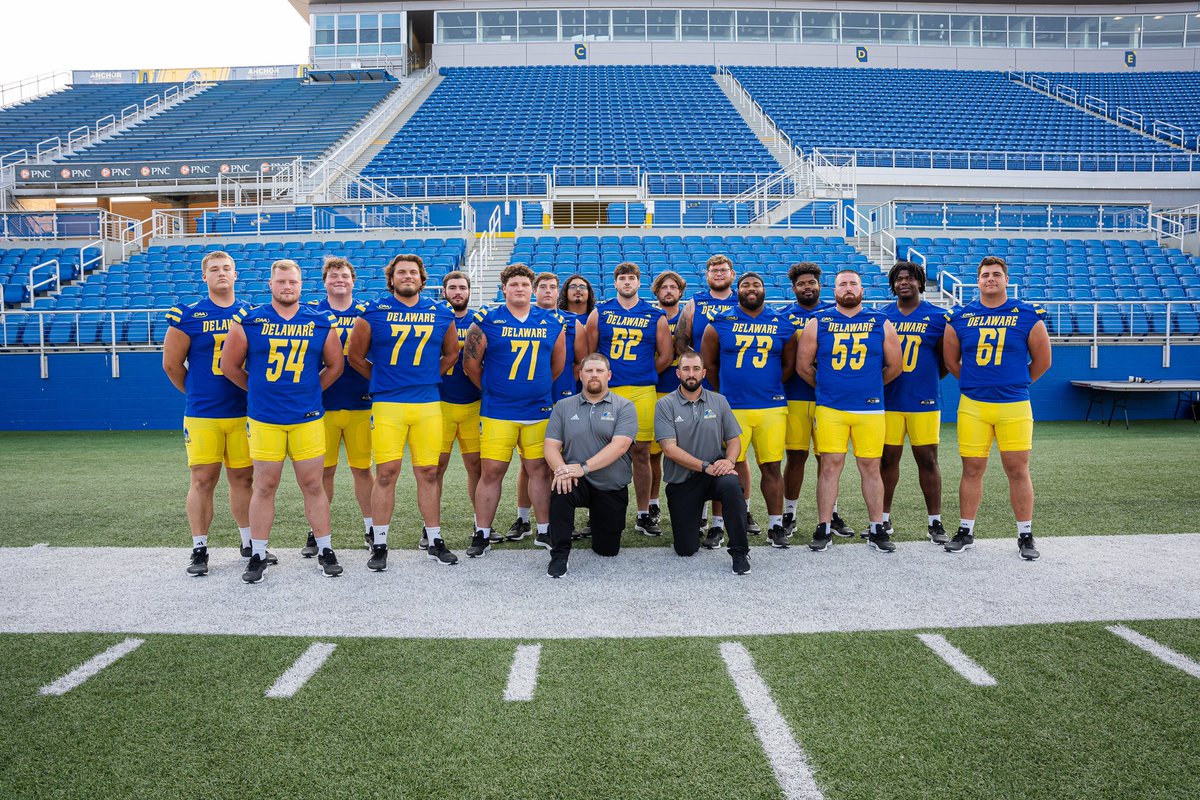 2024 Blue Hen Blocking Department 💪🏼