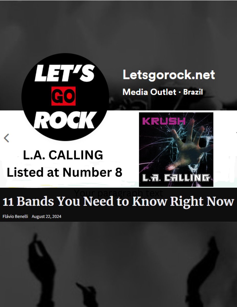 L.A. CALLING tweet media