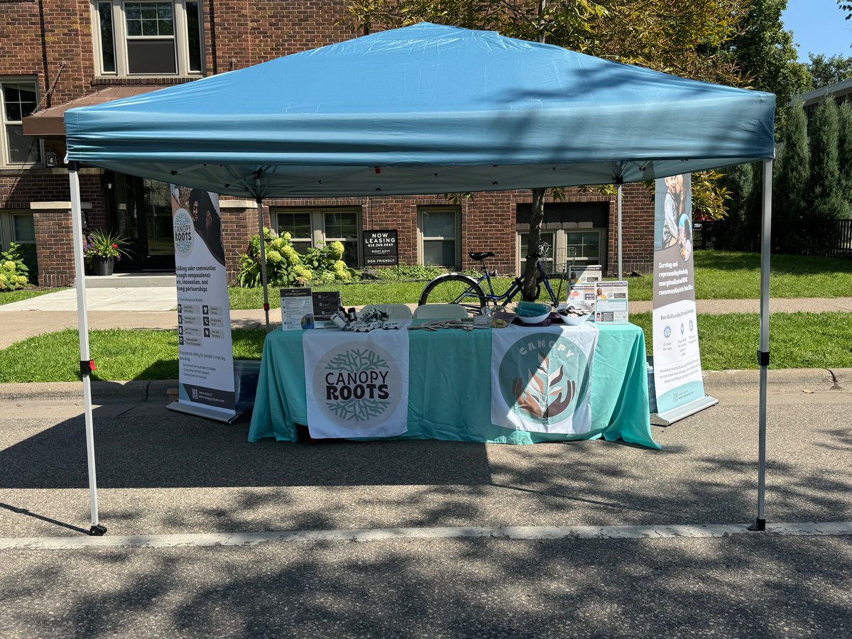 canopymhc's tweet photo. We’re at Lyndale Open Streets! Stop by and say hello at our booth between 32nd and 33rd Streets. https://t.co/7GTD5hYNcH