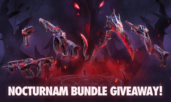 JustConnar's tweet photo. 🔥 NOCTURNUM BUNDLE GIVEAWAY 🔥   

- Follow @FinalResortt  
- Like &amp; Retweet  -  Tag 3 friends -  
- Join my Discord - https://t.co/0d6Ti0w4i1

Winner chosen Aug 31st | Good luck

#valtwt #valorant #giveaway https://t.co/jE1K6HDLBI