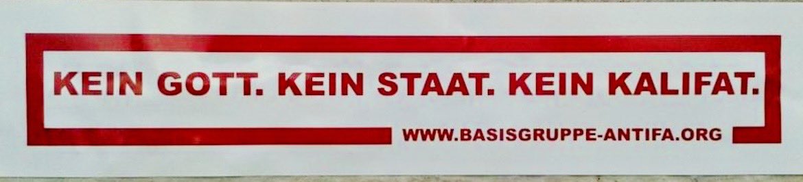 "Kommunist*innen sollten das Problem Islamismus weder abtun, noch mit den westlichen Nationalist*innen in ein Horn stoßen, indem sie „den Islam“ zum Feind erklären, sondern den Islamismus als globale rechte Bewegung und als Gegner ernst nehmen."