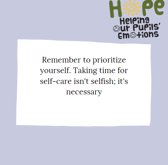 hopeproject2016's tweet photo. Our message about self care :) https://t.co/S00PTwSX7I