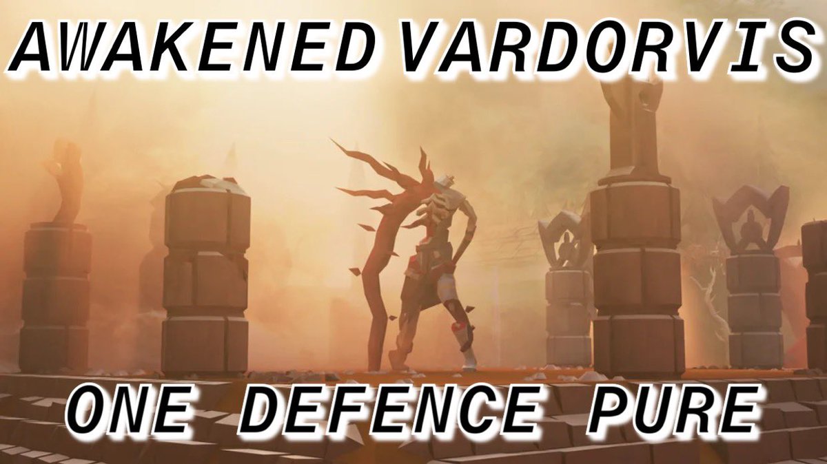 zastrien's tweet photo. Awakened Vardorvis - One Defence 

Watch here:

https://t.co/2RMjaFCl3t https://t.co/jeP7MqpOuq