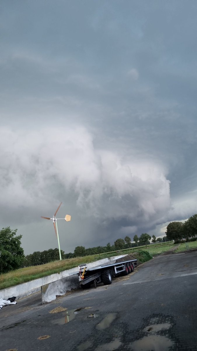 Ging even flink te keer. #noodweer