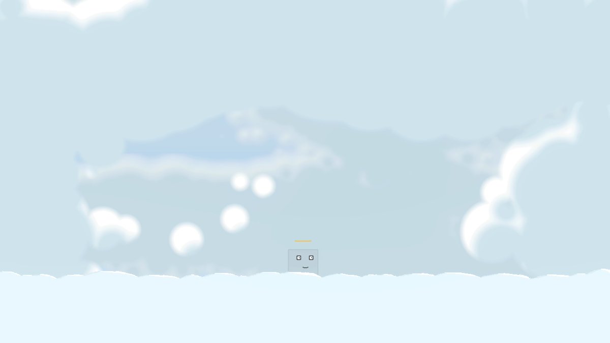 Working on the Heaven area your character goes to after dying.

#gamedev #indiegame #indiedev #GameMaker #screenshotsaturday