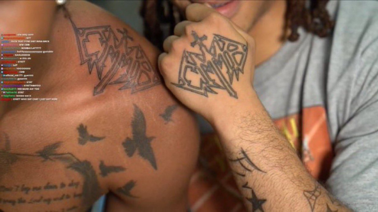 Globe on X: Plaqueboymax & Silky got matching tattoos 😳  t.coErtfZVqPhd  X