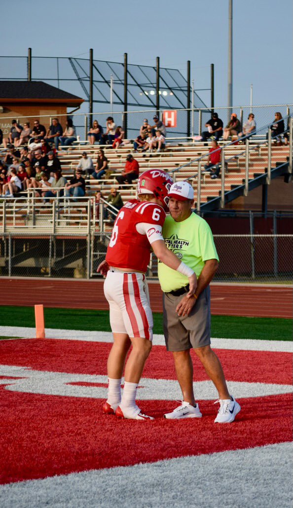 Noah Ehrlich (@noah_ehrlich) on Twitter photo • 11/16 201 yds
• 4 TD’s
• Completed passes to 7 different receivers
• Played a Quarter and a half
Most important stat is the WIN, 1-0
<a href="/CPdogsfootball/">Crown Point Football</a> • 11/16 201 yds
• 4 TD’s
• Completed passes to 7 different receivers
• Played a Quarter and a half
Most important stat is the WIN, 1-0
<a href="/CPdogsfootball/">Crown Point Football</a>
