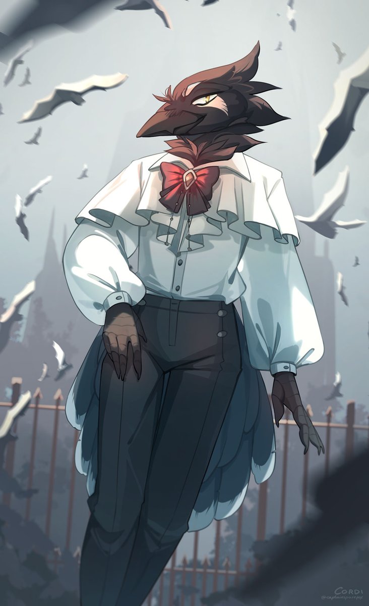 「For Moon Feather」|Cordi 🇺🇦のイラスト