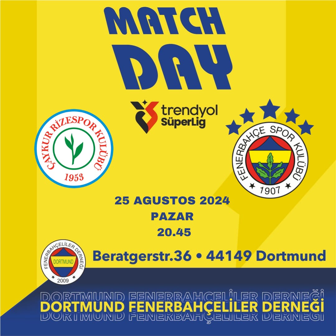 Yatcaz kalkcaz 
FENERİN MAÇI VAR