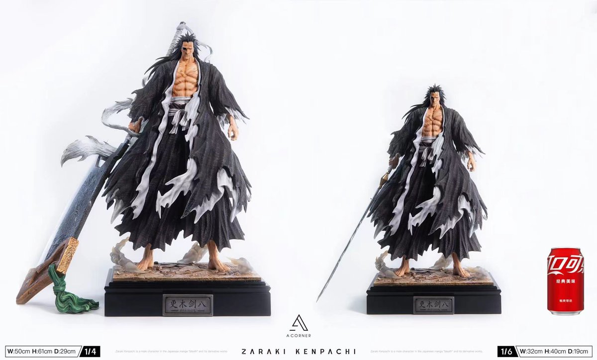 figurechoice's tweet photo. This 1/6 & 1/4 Scale Kenpachi Zaraki figure by AC-Studio is now available for pre-order!
#KenpachiZaraki #KenpachiZarakiFigure #KenpachiZarakiFans #KenpachiZarakiBleach #Bleach #BleachFigure #BleachFans #BleachAnime #BleachSeries #Anime #ACStudio
https://t.co/7gpYs85G2l https://t.co/eNzbgu19OO
