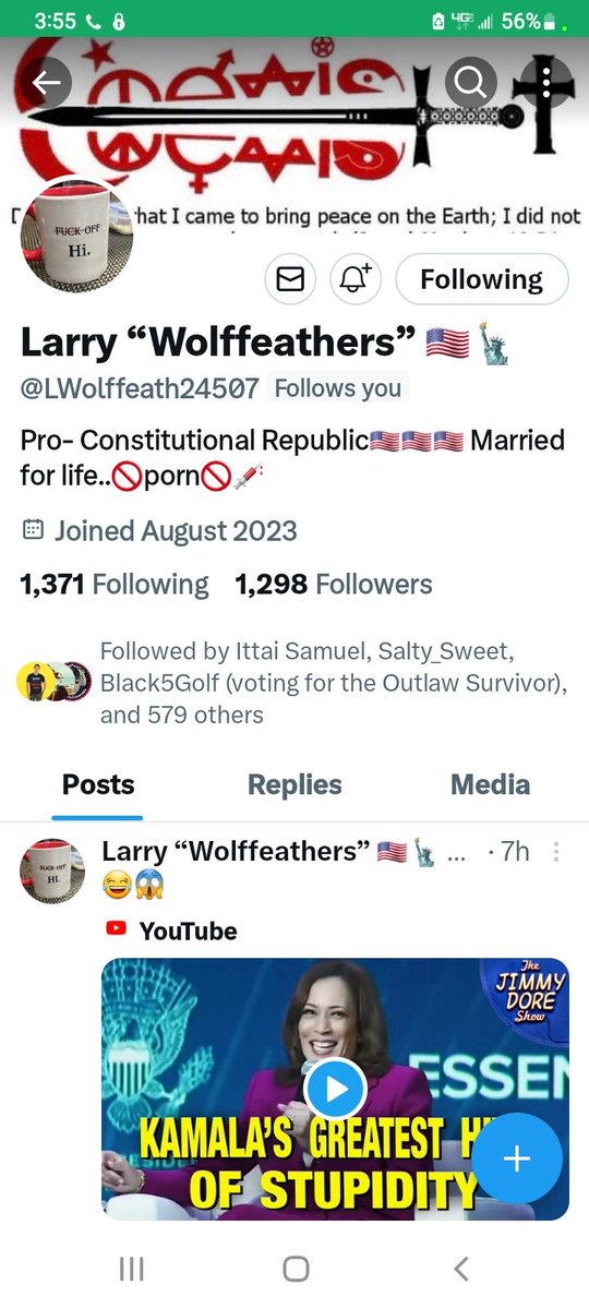 black93858's tweet image. #Attention All #Patriots!

Please help @LWolffeath24507 go from 1,298 to 1,700  or more! Thank you for your help

Please LIKE and REPOST

#ProConstitution 
#PatriotsUnited 
#Trump 
#Patriots 
#Trump 
#Patriots
#Conservatives 
#MAGA
#Trump2024