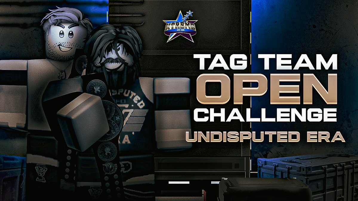 XRWNation's tweet image. SUNDAY NIGHT VELOCITY - TOMMOROW NIGHT

TAG TEAM OPEN CHALLENGE

The current champions, the #UndisputedEra, continue to boast their dominance over the tag team division as they set out an open challenge TOMMOROW, which team will stop them?