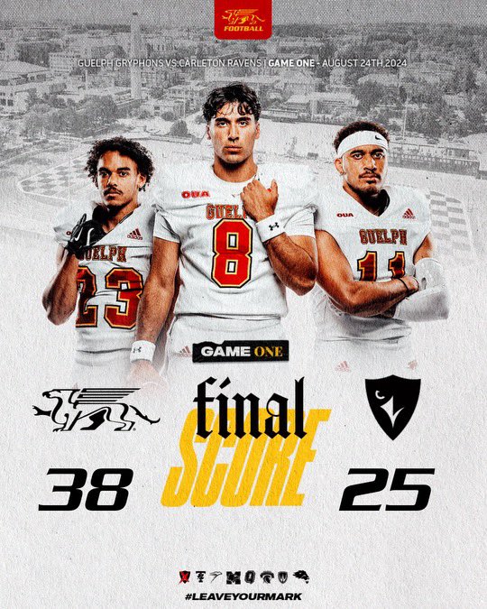 Final from Alumni! ❌🏈 #LeaveYourMark