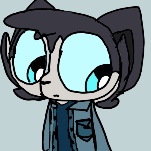 NorbezJones's tweet photo. Look, more character intros for my upcoming aroace zombie game!  Meet Rainer (voiced by @LunarLegacyVA ), a nonbinary podcast creator, and their boyfriend, Steven (voiced by @TuxedoAugust )!  Link to the post in the replies!
#yancygame #ifcomp https://t.co/PMv8YjTNiU