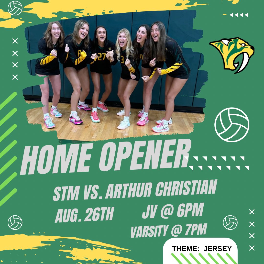 STM Volleyball (@stmvolleyball) on Twitter photo 2 more sleeps till the 2024 season gets underway! Let’s go Sabers! <a href="/zachpiatt13/">Zach Piatt</a> <a href="/mdaniels_NG/">Matt Daniels</a> <a href="/ngpreps/">News-Gazette Preps</a> <a href="/WCIA3sports/">WCIA 3 Sports</a> <a href="/illprepvb/">Illprepvb.com</a> <a href="/SaberPack/">Saber Pack</a> <a href="/STMSabernation/">STM ABO</a> 2 more sleeps till the 2024 season gets underway! Let’s go Sabers! <a href="/zachpiatt13/">Zach Piatt</a> <a href="/mdaniels_NG/">Matt Daniels</a> <a href="/ngpreps/">News-Gazette Preps</a> <a href="/WCIA3sports/">WCIA 3 Sports</a> <a href="/illprepvb/">Illprepvb.com</a> <a href="/SaberPack/">Saber Pack</a> <a href="/STMSabernation/">STM ABO</a>
