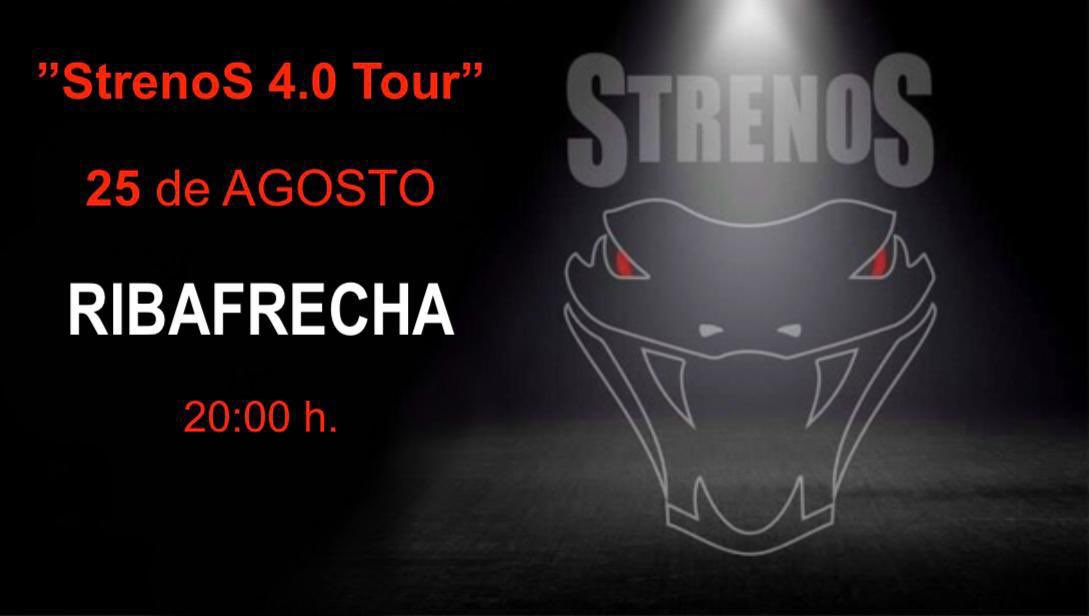 🚨RIBAFRECHA🚨

Mañana estaremos amenizando vuestra noche con el mejor rock 🤘🏻 ¡Os esperamos! 

Let’s gooo!!🐍

#strenosrockband #strenos40 #rock #concierto  #rockmusic #musicarock #fyp #fypシ #gira #españa #ribafrecha #larioja #rocknacional #rockespañol #grupostrenos
