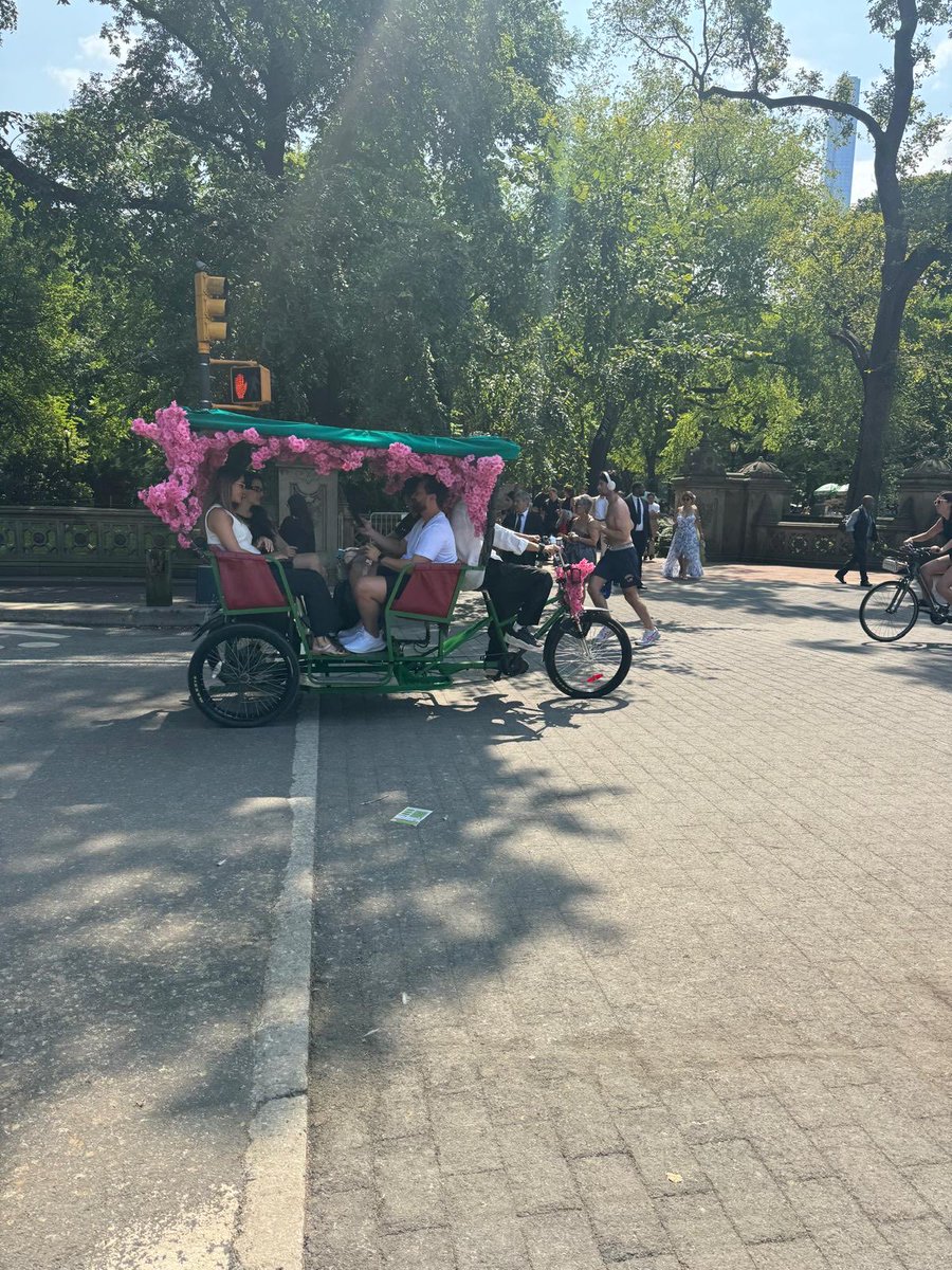 Illegal motorized vehicles in ⁦<a href="/CentralParkNYC/">Central Park</a>⁩ The ⁦<a href="/NYPDChiefOfDept/">NYPD Chief of Department</a>⁩ ⁦<a href="/NYPDCentralPark/">NYPD Central Park</a>⁩ Please rein in the illegal unlicensed swarms of pedicabs who clog the 6th Ave drive off 59th, flaunting regulations prohibiting from being there, as well as other locations