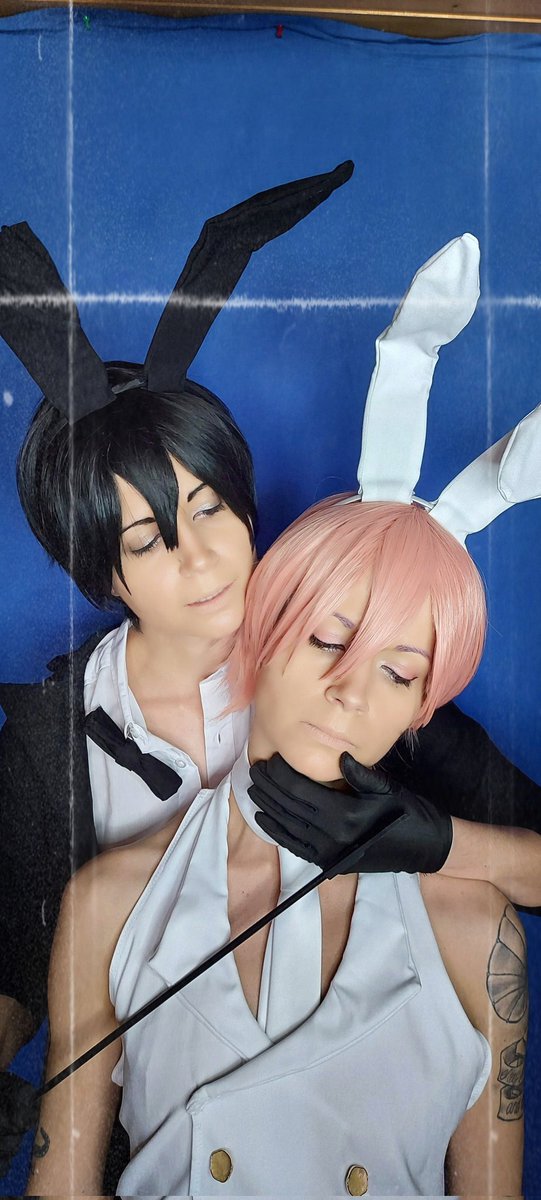 LuxTwinsCosplay's tweet photo. Def need to cosplay them again!
#tencount #tencountcosplay #shirotani #kurose #shirotanicosplay #kurosecosplay #tencountbunny #yaoi #boyslove #blmanga https://t.co/qoQKcJA1Yk
