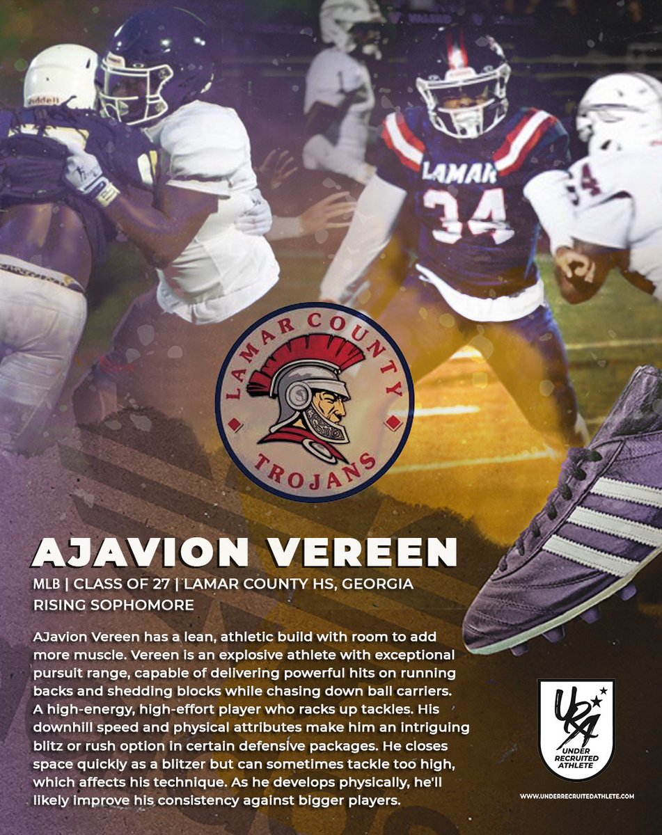 Under Recruited Sport Show (@urasportsshow) on Twitter photo Welcome to the Family - 2024 UR Branded Athlete
<a href="/elitefootballac/">EliteTalentFootball</a>
<a href="/vlogs_flow/">MillerFlowVlogs</a>
<a href="/CoachTBarr/">#BESTAVAILABLE</a>
<a href="/LC_Trojans/">Lamar County Football</a>
<a href="/AjavionV/">Ajavion “Aj” Vereen</a>
underrecruitedathlete.com
Instagram: instagram.com/ura_footballsh…
Fcaebook:
facebook.com/urafootballshow
Youtube: youtube.com/@underrecruite… Welcome to the Family - 2024 UR Branded Athlete
<a href="/elitefootballac/">EliteTalentFootball</a>
<a href="/vlogs_flow/">MillerFlowVlogs</a>
<a href="/CoachTBarr/">#BESTAVAILABLE</a>
<a href="/LC_Trojans/">Lamar County Football</a>
<a href="/AjavionV/">Ajavion “Aj” Vereen</a>
underrecruitedathlete.com
Instagram: instagram.com/ura_footballsh…
Fcaebook:
facebook.com/urafootballshow
Youtube: youtube.com/@underrecruite…