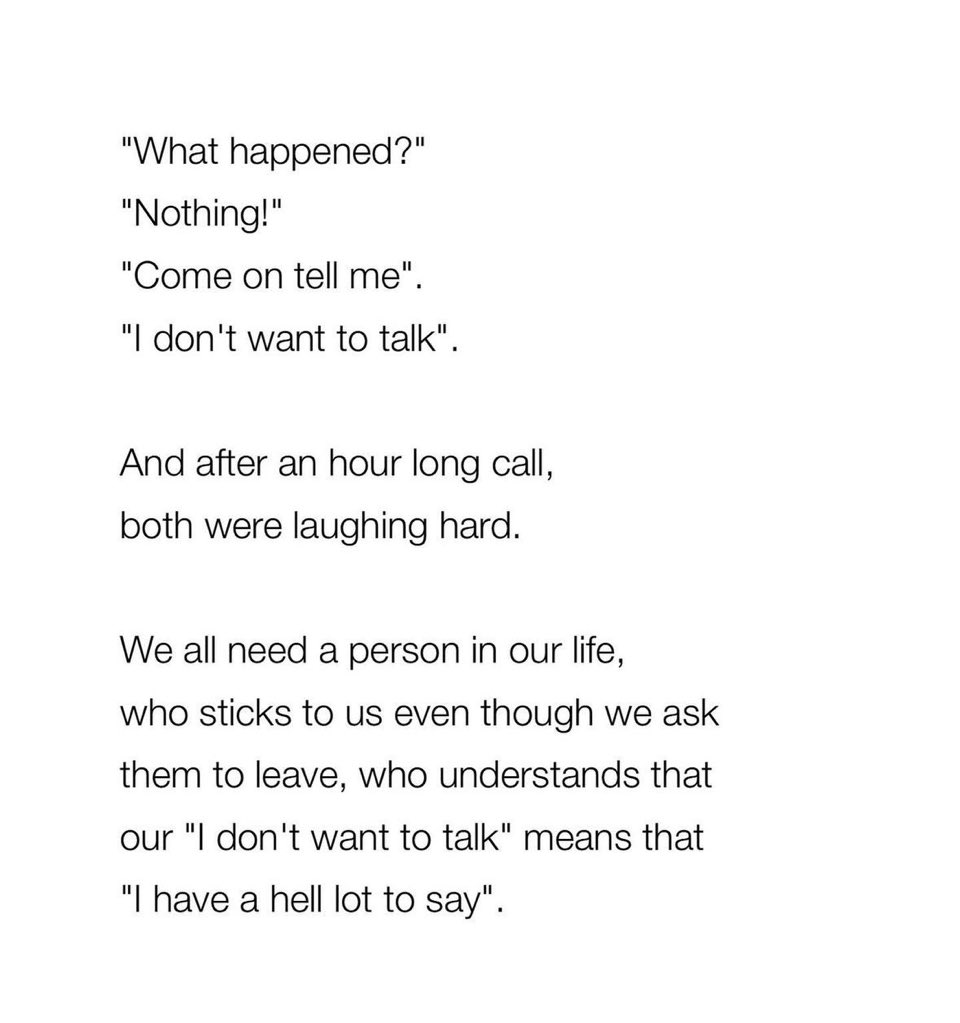 We all need a person like that