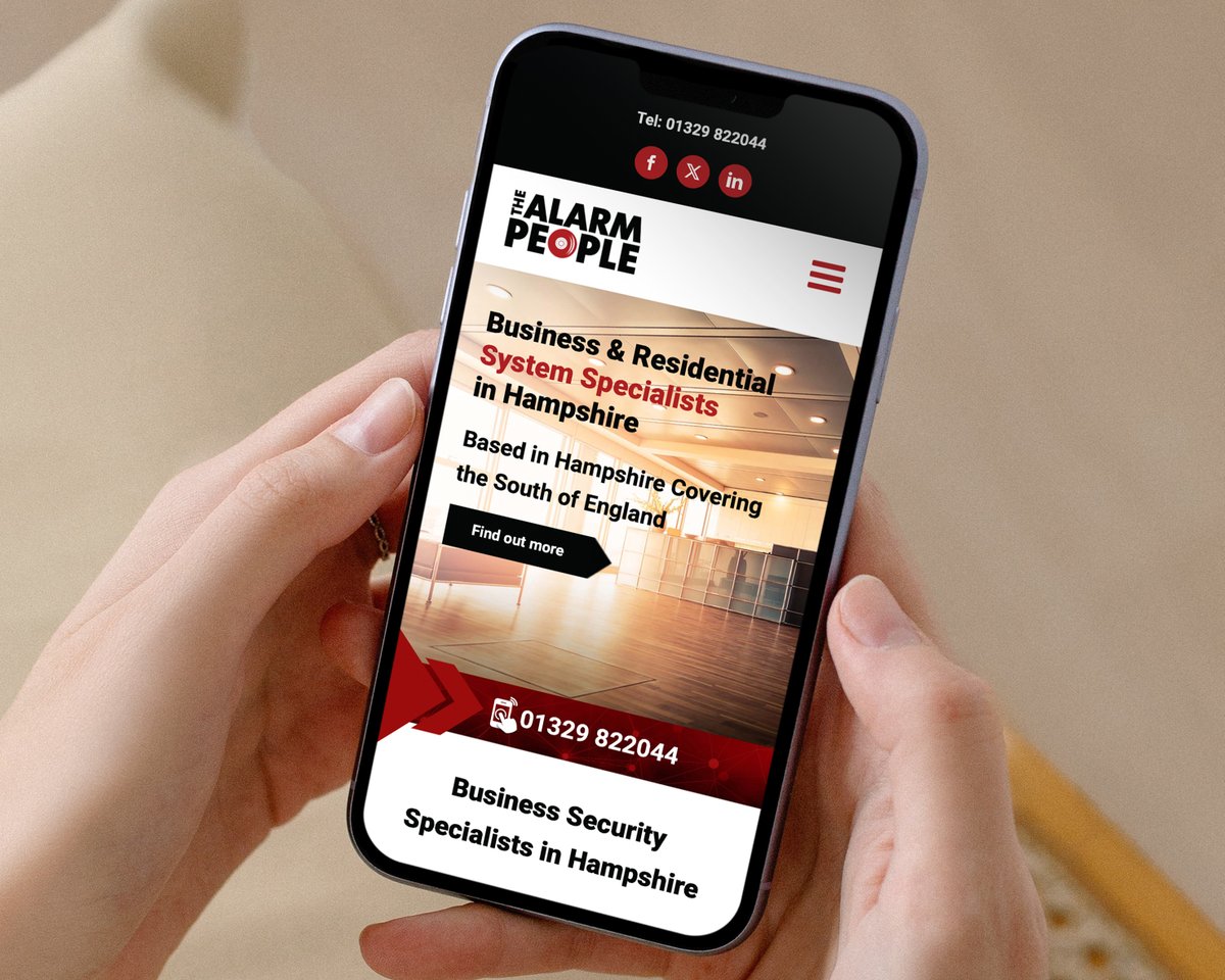 PremDigitalWeb's tweet image. Website Redesign for the Alarm People, Business Security Specialists in Hampshire Covering the South of England 👉 thealarmpeople.net Contact Us on 01463 353663 for All Your Business Branding and Web Design Needs premierdigital.net #Webdesign #Branding #Webdesigners