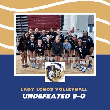 LEHSVolleyball's tweet photo. Congrats to the Varsity LOBO Volleyball team going 9-0 in the 75 Volleyfest @LEISDAthletics #undefeated #LEHS #wolfpack https://t.co/uJsSQziPKE