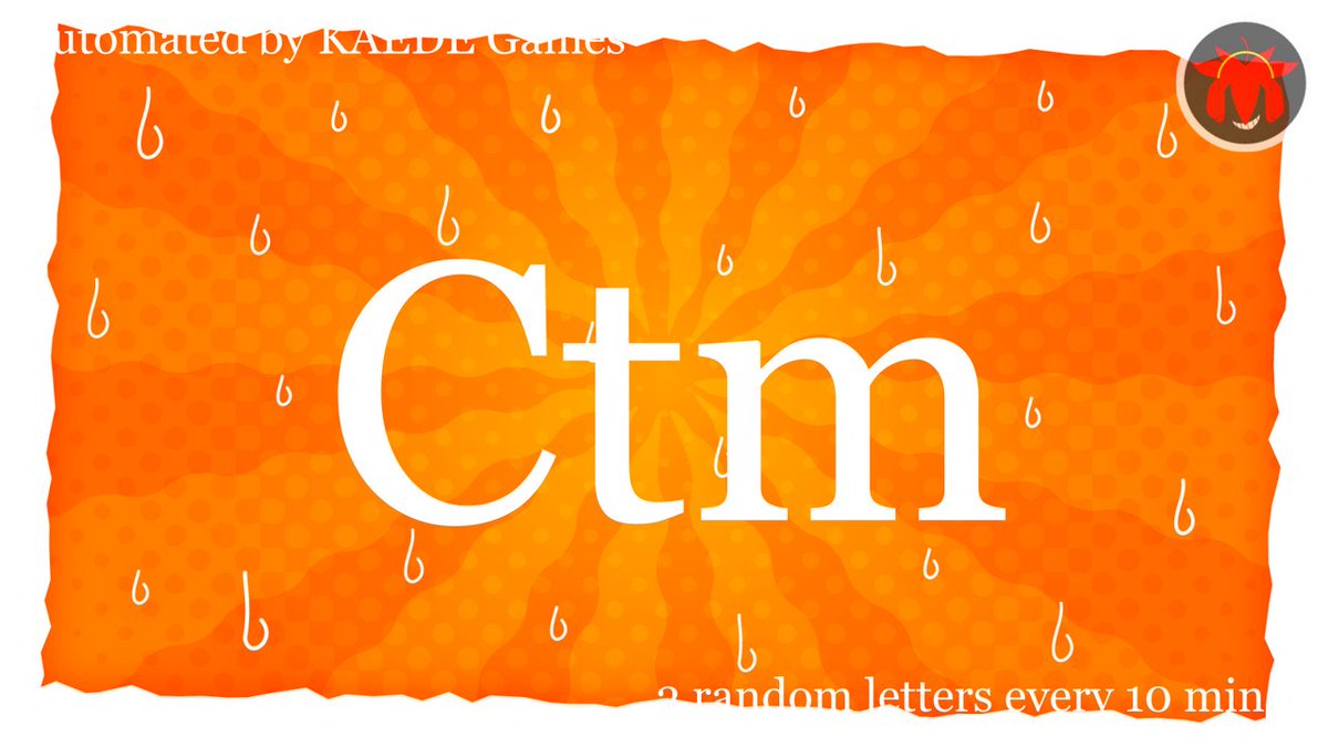 3letter_'s tweet image. C t m