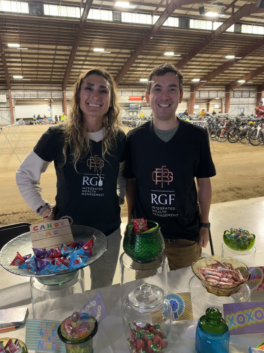 If you’re at camp, stop by #RGFWealth’s stand for some candy!