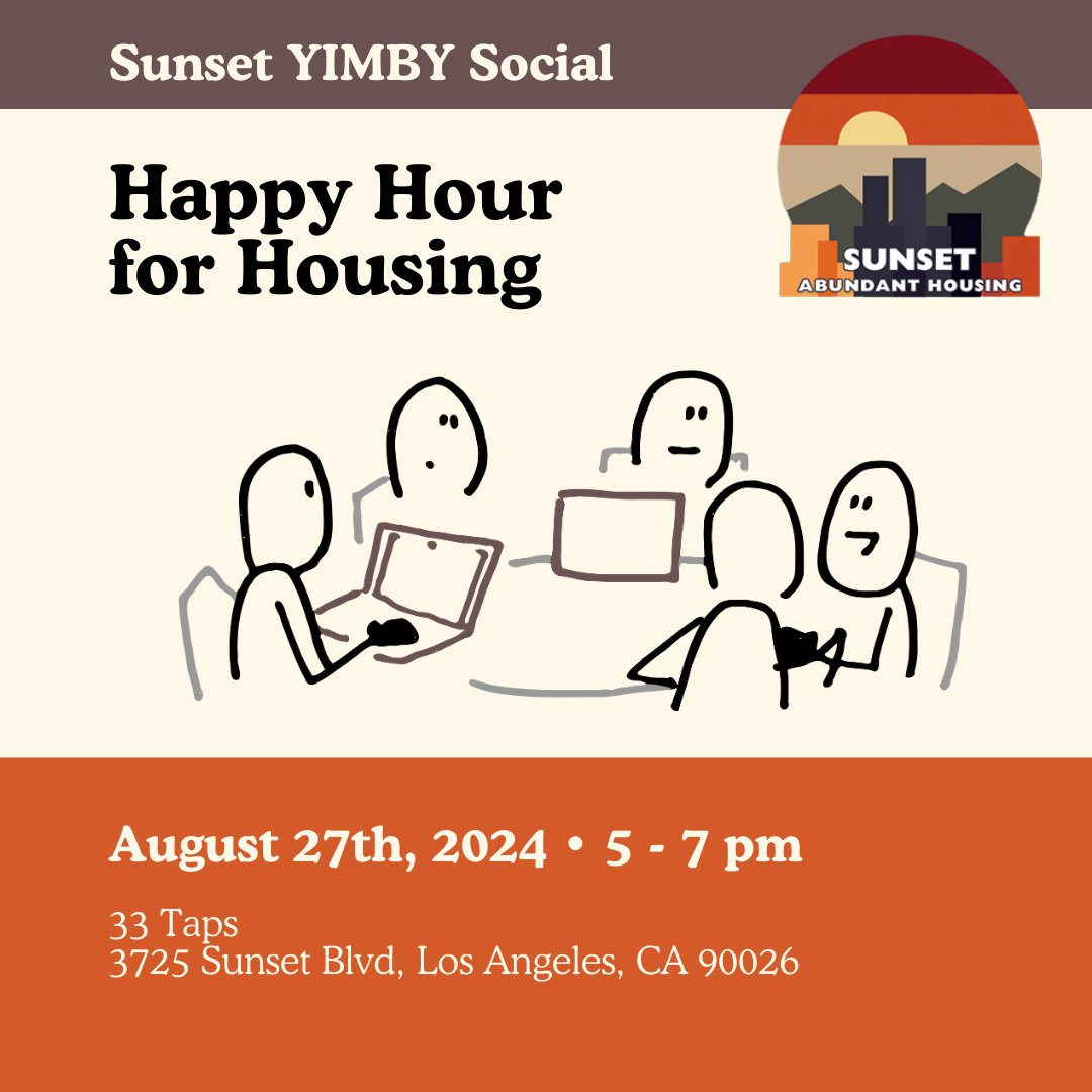 Abundant Housing LA - Sunset Chapter tweet media