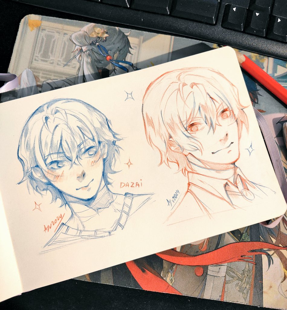 Night sketch's 💜🌌

#bsd #bungoustraydogs #Dazai