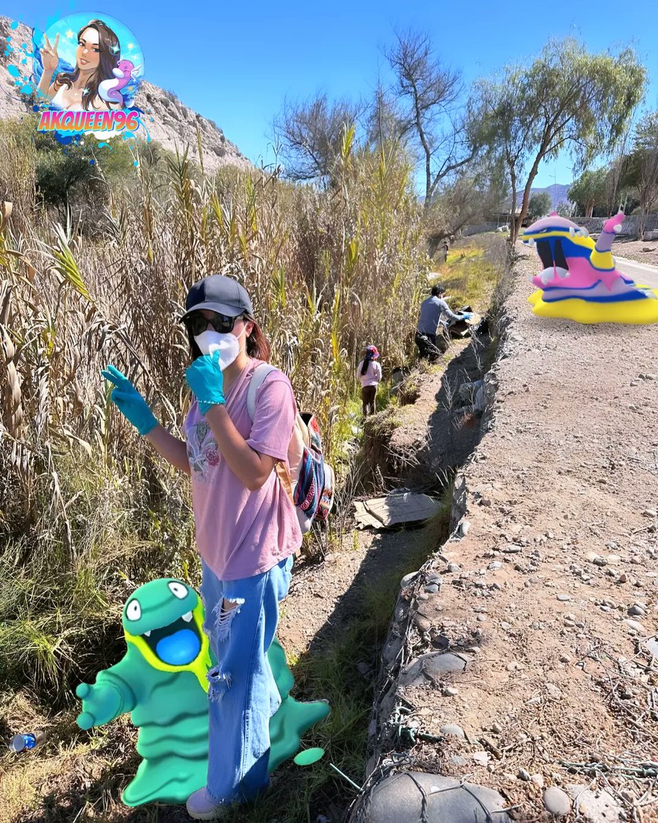 Akqueen96's tweet photo. Una tarde muy provechosa con la comunidad de Vallenar-Go, en el evento impacto social!! gracias por la experiencia y por por los bellos recuerdos 🌱💪✨☺️
#pokemongo
#CAMPFIRE
#NianticAR
#Goplus
#pokemon
#ecologie
#cuidemoselplaneta https://t.co/LepeNhlD9v