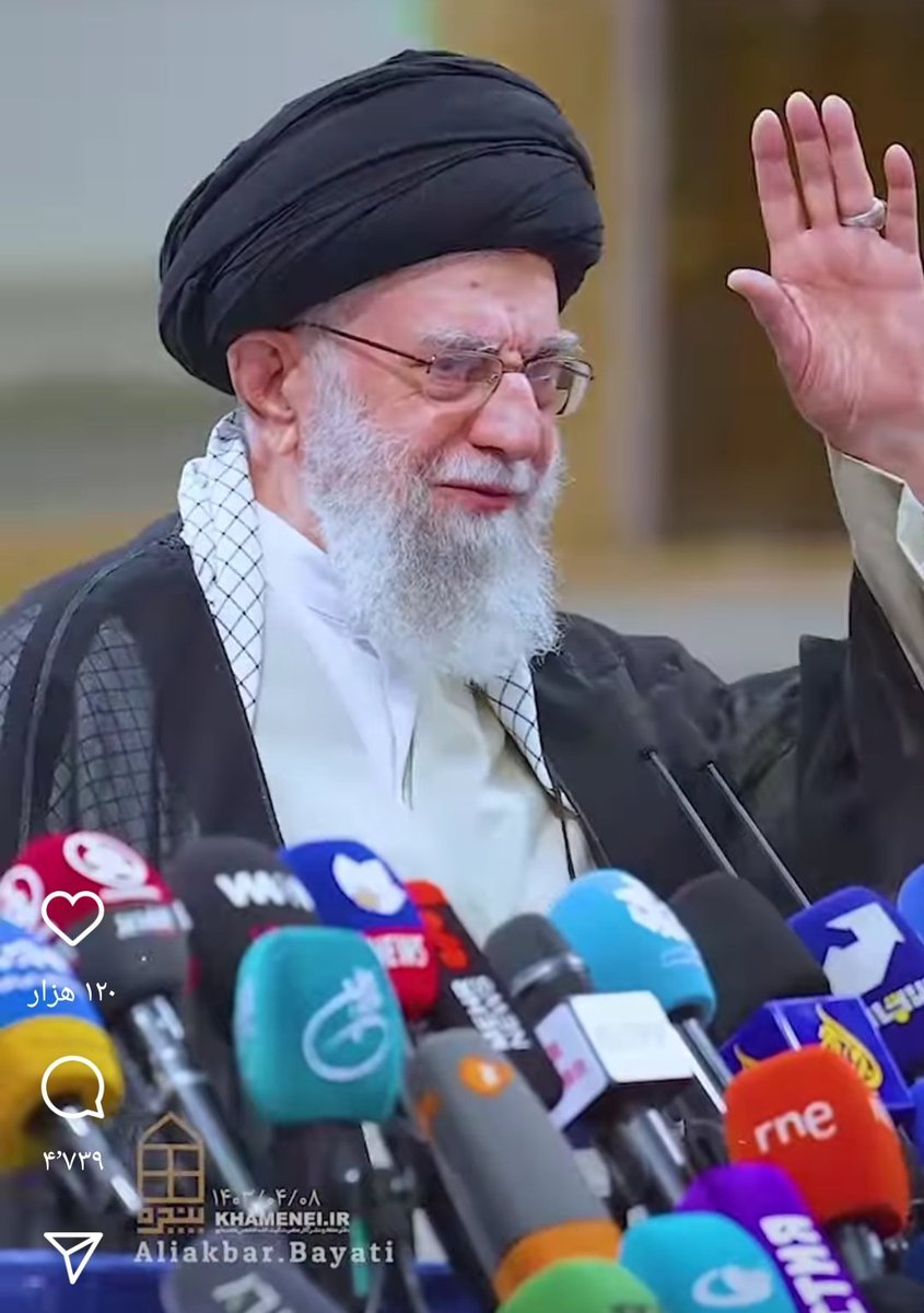 izadgashb1's tweet photo. در این شب #اربعین یه دعا میکنم آمین بگید ؛
خدایا این مرد بزرگ را تا ظهور امام عصر (عج) نگهدار ... https://t.co/HQyMbIKECa