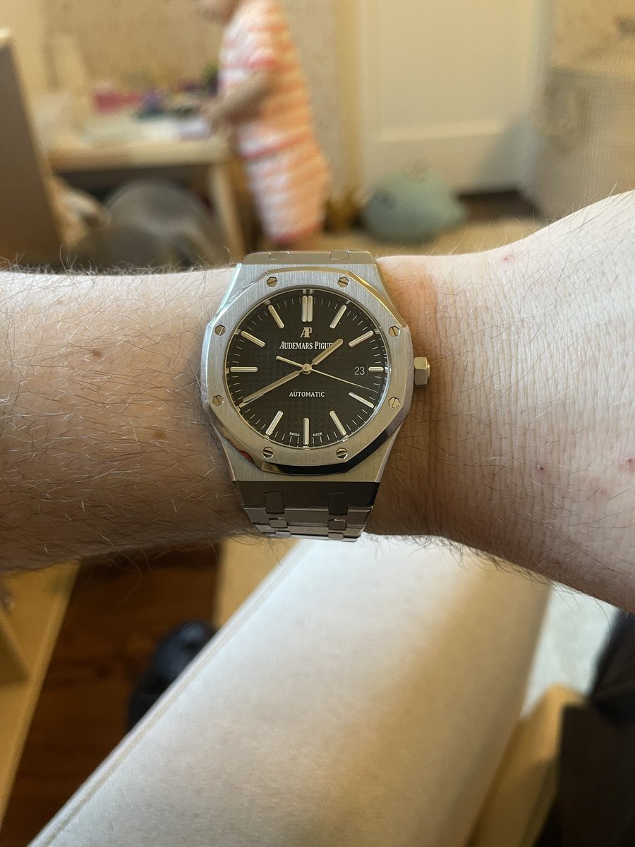 I wanted just one nice watch, and now I realize that was foolish and I need just one more nice watch.